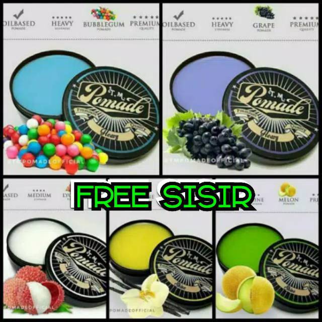 TM POMADE / TM POMADE UKURAN MINI 60GR OIL BASED