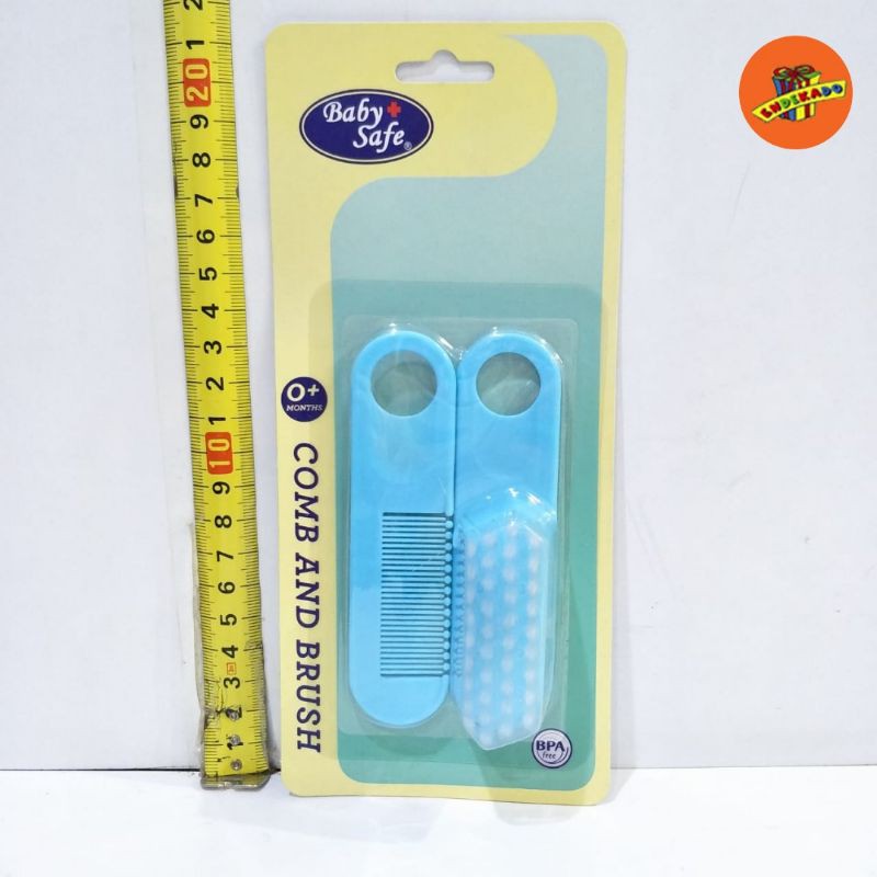 Baby Safe Comb and Brush Polos BD195