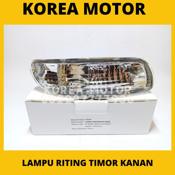Lampu Sein Timor KANAN- Riting Bumper Timor Kia Shepia