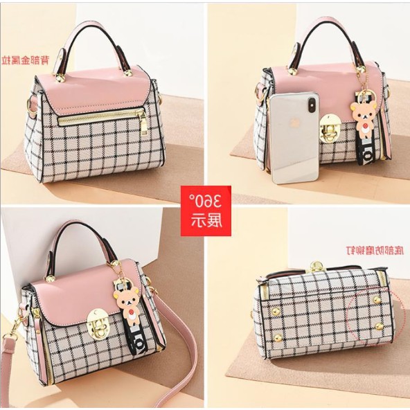 JK TAS WANITA SELEMPANG IMPORT REALPIC 100% IMPORT 1KG MUAT 3PCS 361 PINK