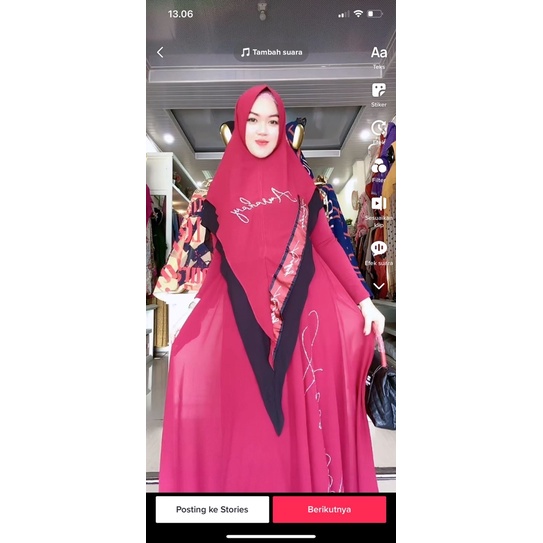 Sakinah by Aurakay Khusus maroon