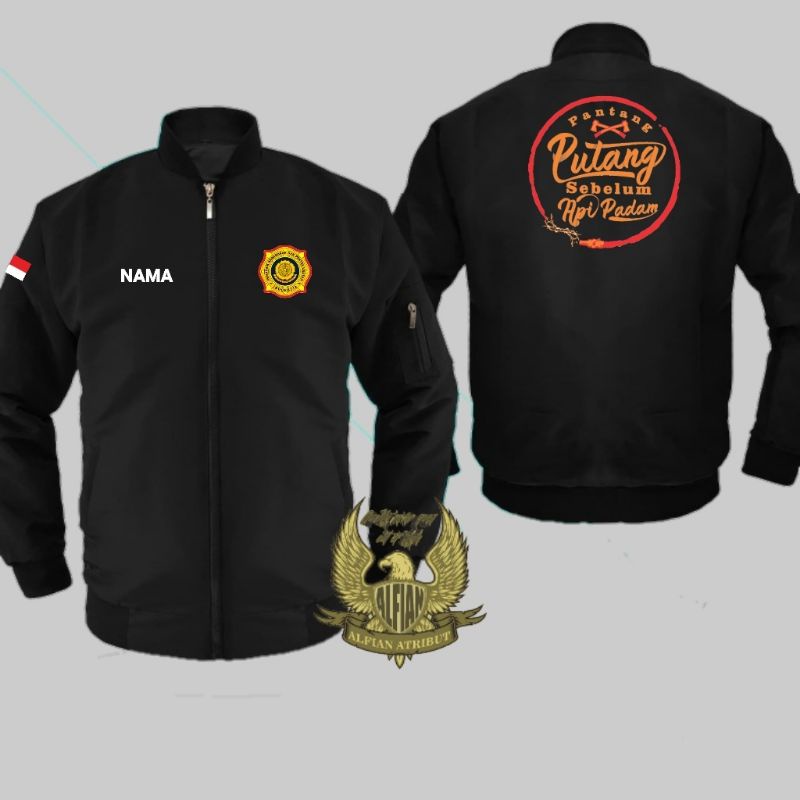 jaket bomber pemadam
