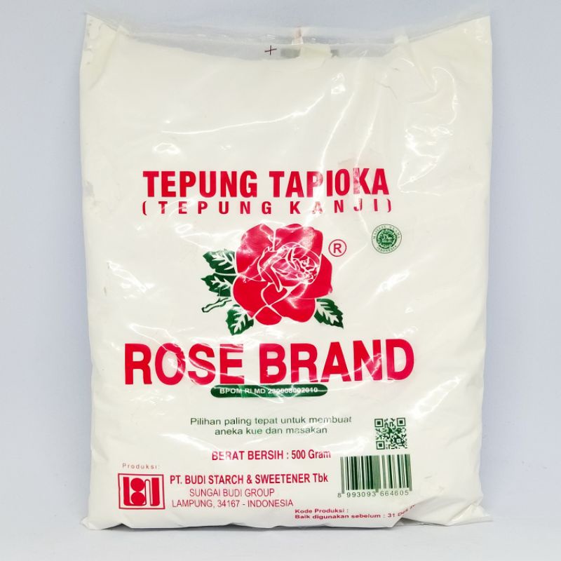 

Tepung Kanji/ Tapioka Rose Brand 500gr