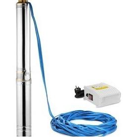 DRAKOS SUBMERSIBLE PUMP 3INCH 1/2HP POMPA AIR SATELIT CELUP DAN KABEL DFHFG6954