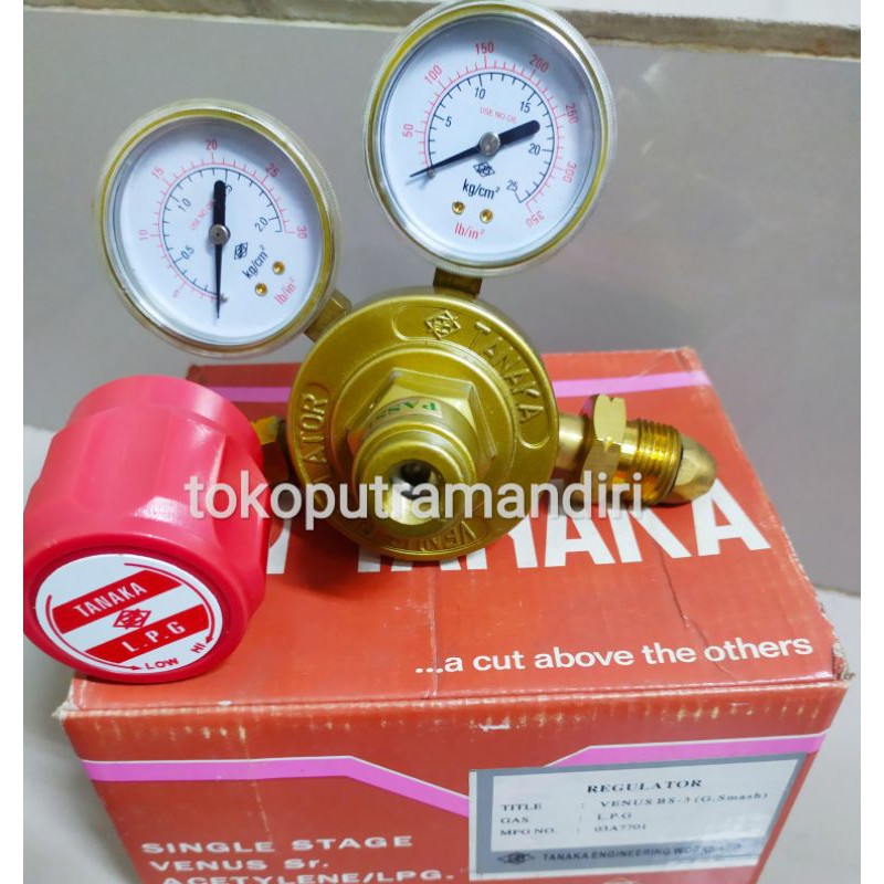 REGULATOR LPG TANAKA KUNINGAN / REGULATOR LPG 50KG KW1 KEPALA GAS