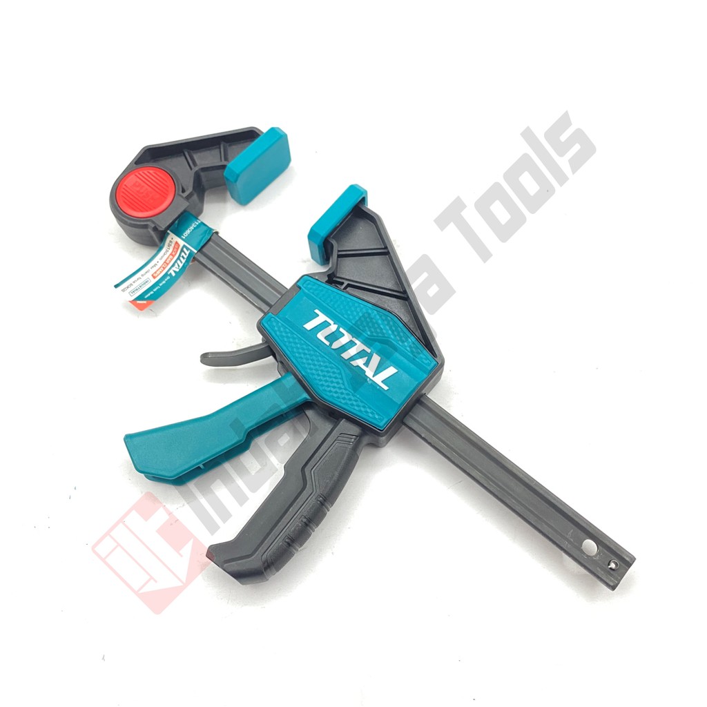 TOTAL Quick Release F Clamp 6 Inch 15 cm - Klem F Bar Rachet Trigger