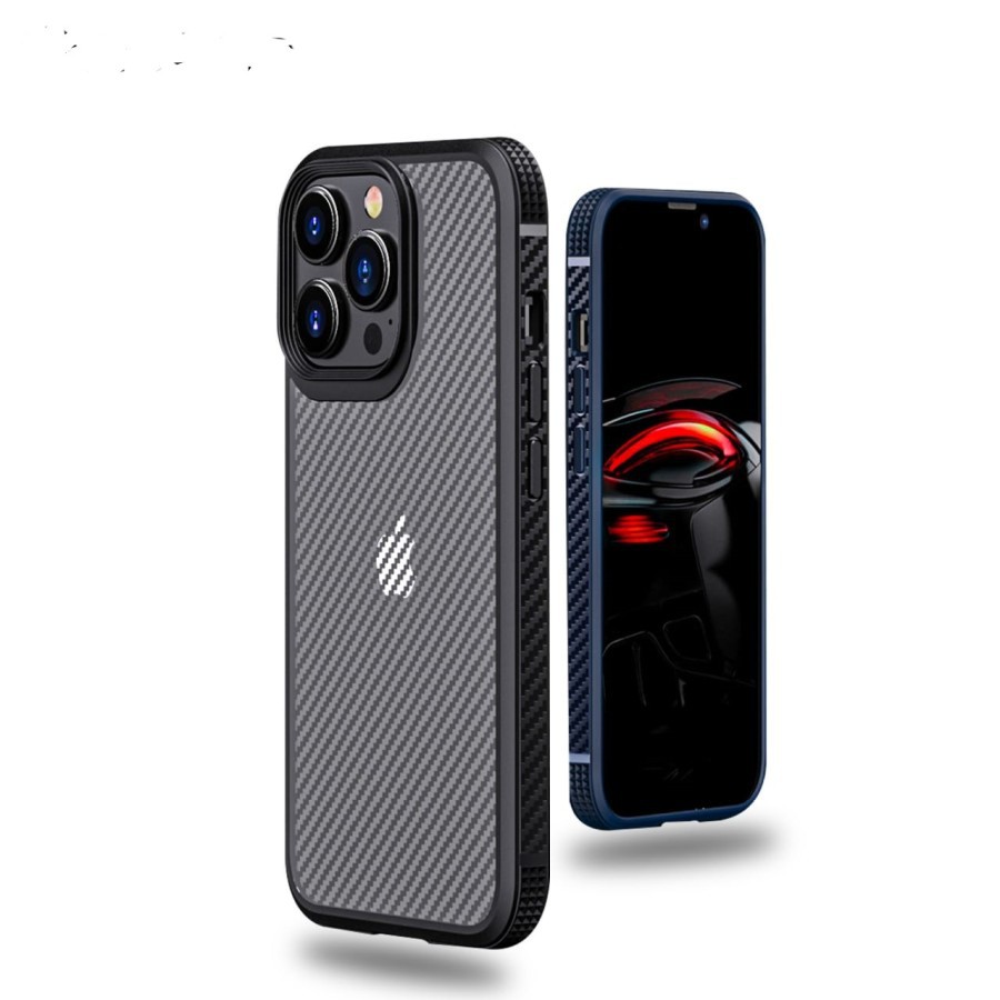 CASE IPHONE 13 PRO MAX 13 MINI ARMOR FIBER CARBON