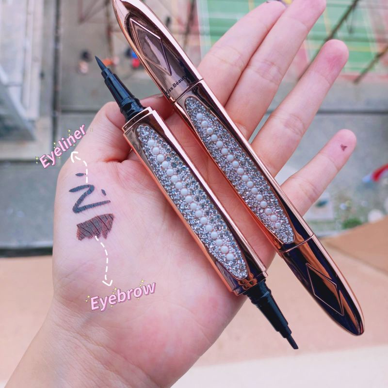 PROMO ECER!!!EYELINER&amp;EYEBROW PENCIL CHARMING KISS BEAUTY 59060