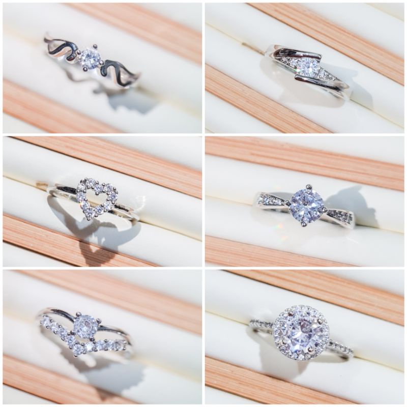 ADA SIZE 4 (SGT KECIL) STERLING SILVER S925. CINCIN PERAK. CINCIN WANITA