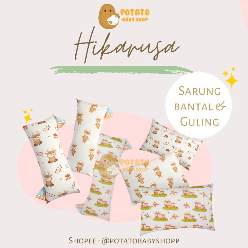 Hikaru Case - Sarung Bantal Guling Hikarusa SMLXL