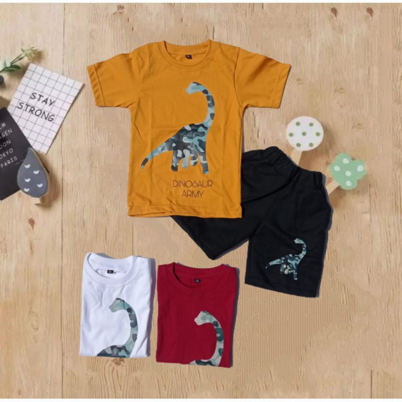 setelan kaos anak usia 1-5 tahun / setelan anak laki laki setelan anak perempuan-2