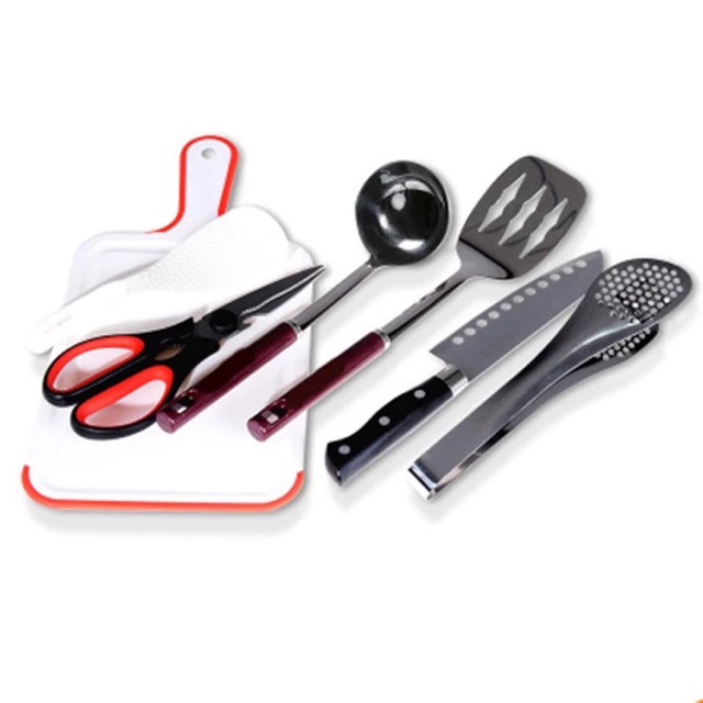 Stainless Steel Outdoor Bbq Tool / Kitchenware Set