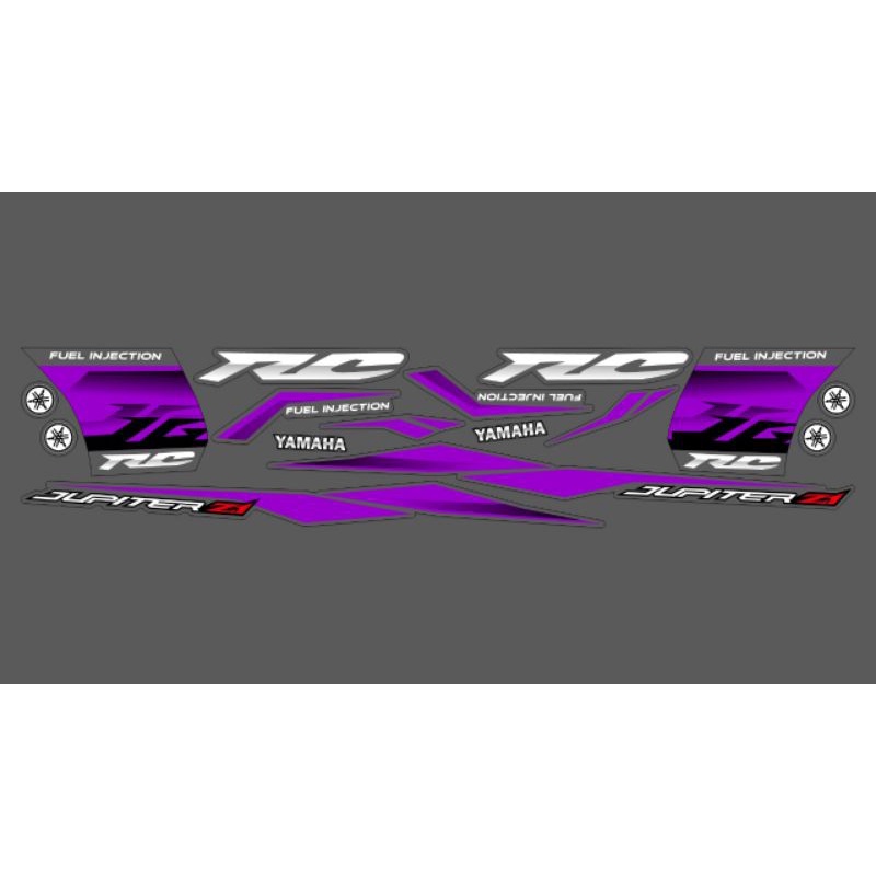 striping transparan Z1 RC robot