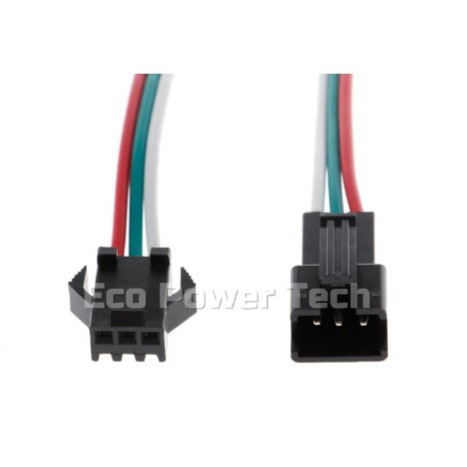 Soket Batre Kabel 3 Pin 1 Pasang Socket Sambungan LED DIY RC