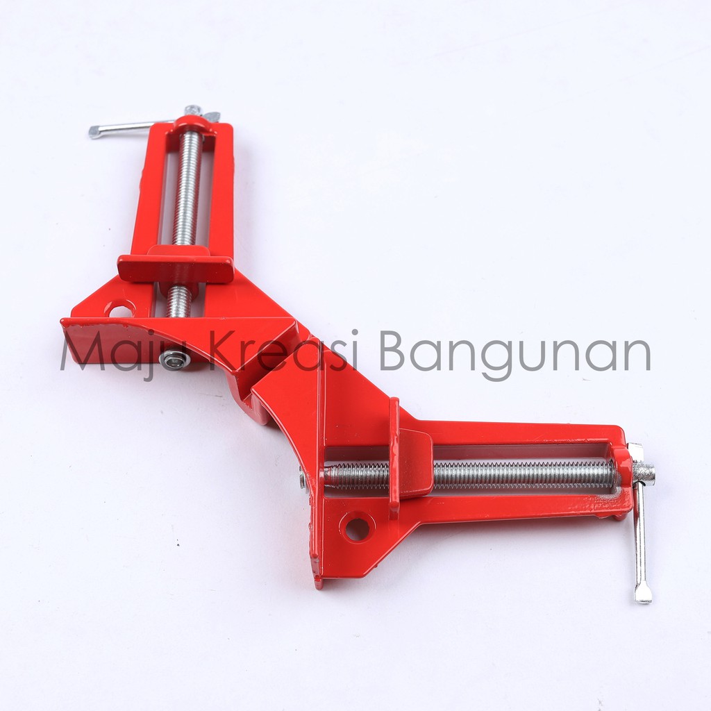 Corner Clamp 90 Derajat Klem Sudut Siku Penjepit Pigura Frame Bingkai Lemari Kayu Kaca Aquarium