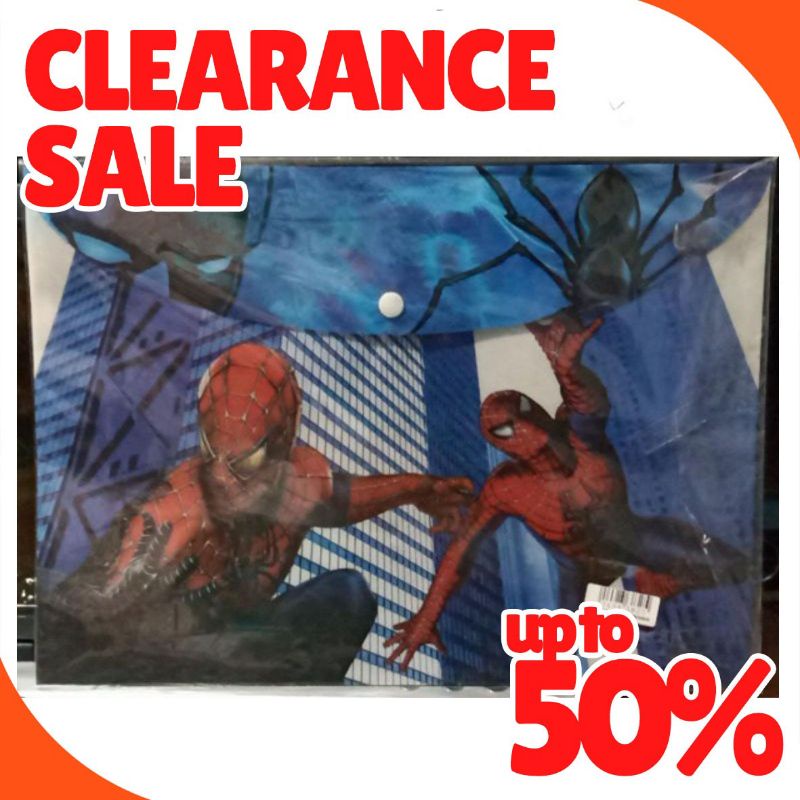 

(SALE) MAP PLASTIK SPIDERMAN KANCING