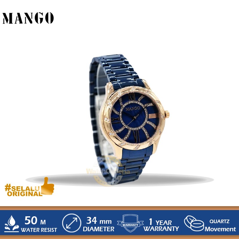 Jam Tangan Ladies MANGO MA6702L-55R Original Murah