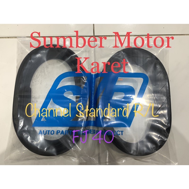 Karet Run Channel Hardtop Standard FJ/BJ40/45 ( Ada Kaca Angin Depan )