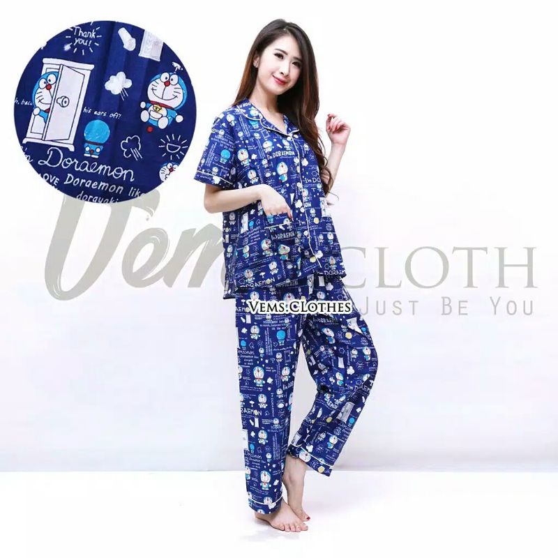 PROMO PIYAMA DEWASA TERLARIS#PIYAMA CP DEWASA TERLARIS#PIYAMA CP TERMURAH-CP DORAPINTU NAVY