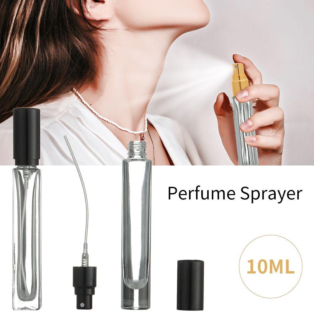 Preva 10ML Parfum Atomizer Pria Dan Wanita Wangi Travel Kosong Spray Pump Botol Isi Ulang Dispenser Parfum Kecil