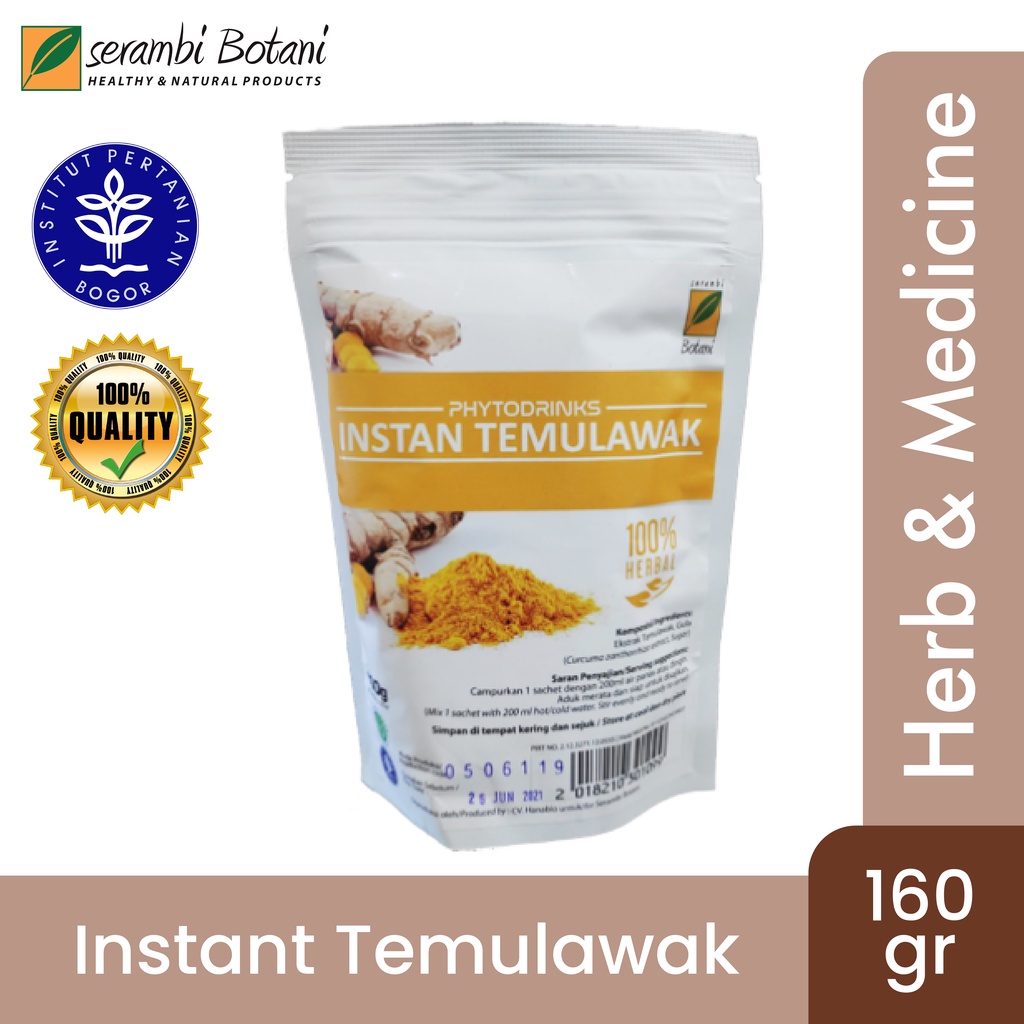 

Minuman Instant Temulawak 160gr