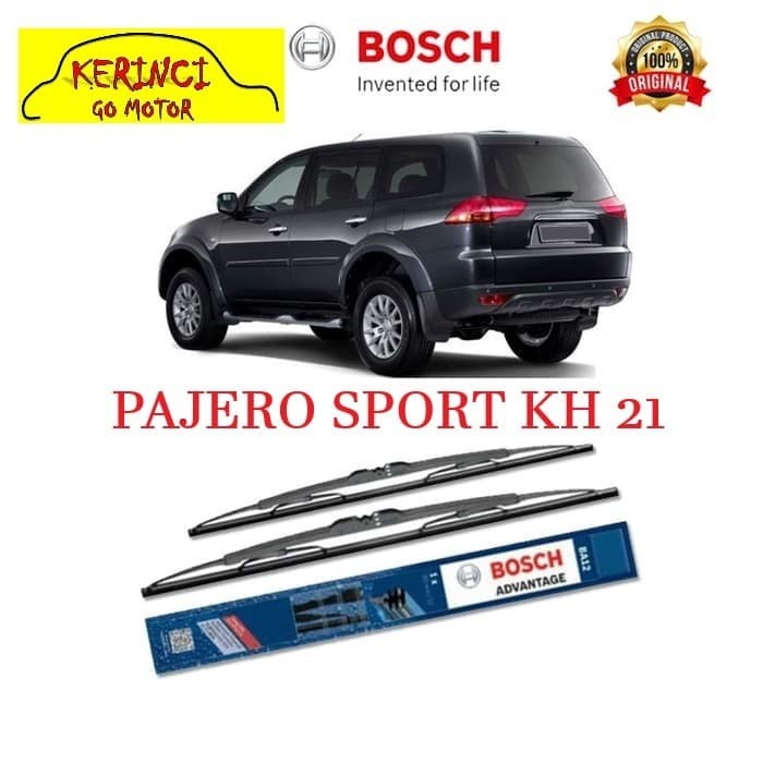 WIPER MITSUBISHI PAJERO SPORT KH 21 BOSCH ADVANTAGE 21&quot; &amp; 18&quot; WIPER