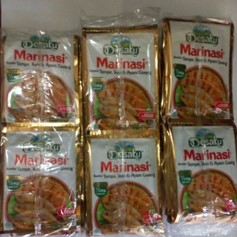 

Desaku Marinasi Bumbu Ikan Goreng, Tempe Goreng,Ayam Goreng