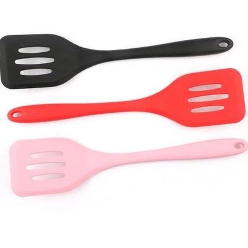 Spatula Garis Silicone Tahan Panas Anti Lengket Food Grade [JY]