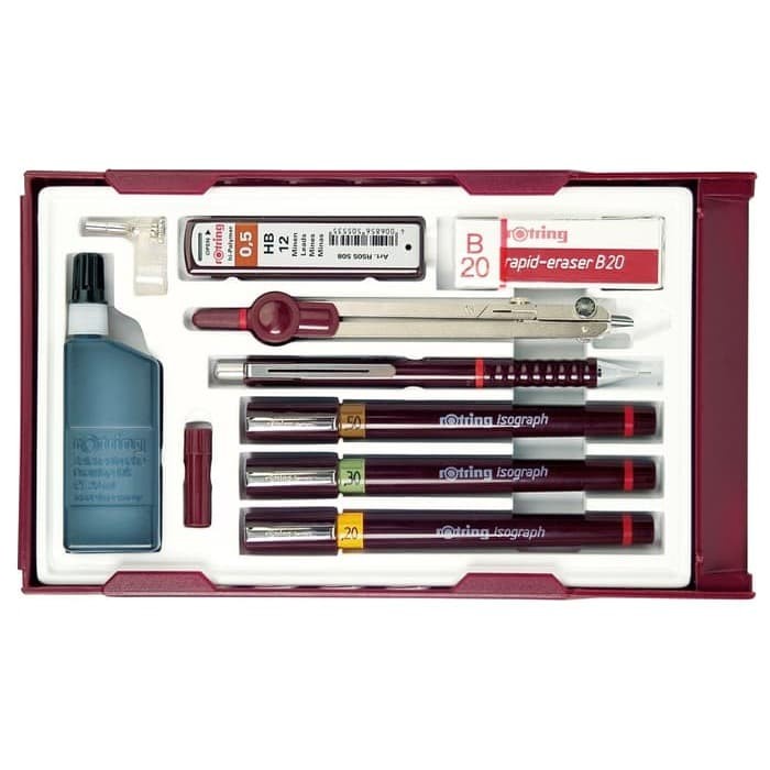 

tulis-alat-paket- rotring rapido set 0.1/0.3/0.5 -paket-alat-tulis.