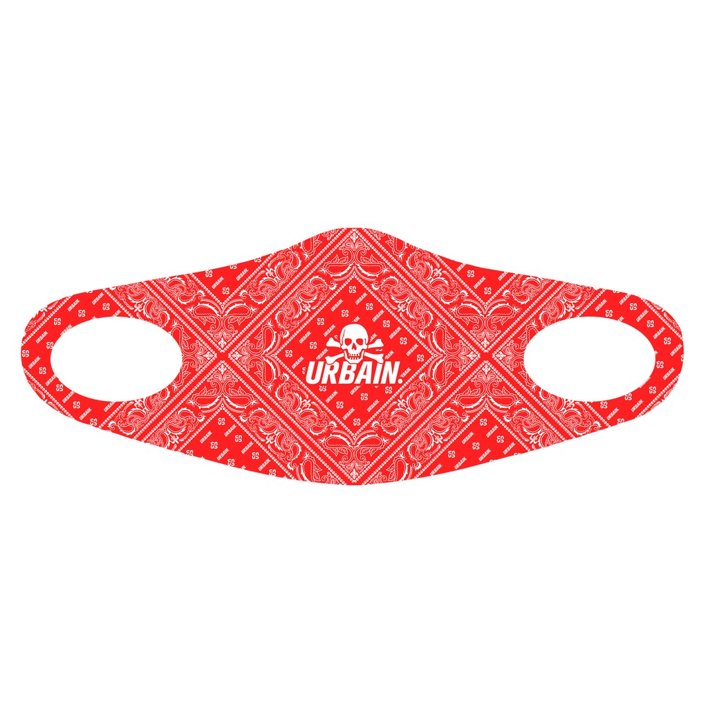 

Urbain Scuba Masker - Skull - Red