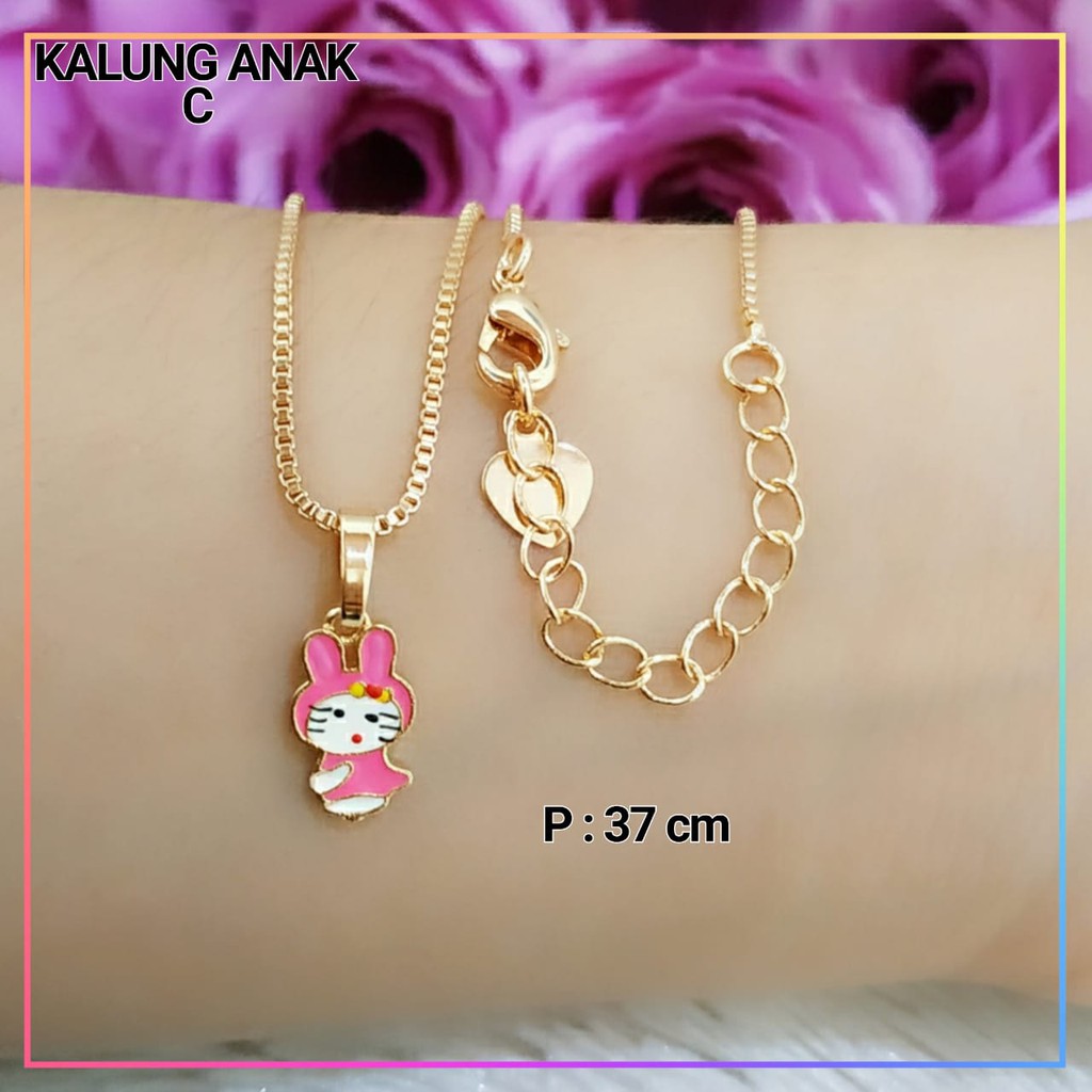 Kalung xuping kalung anak karakter lucu lapis emas gold H131