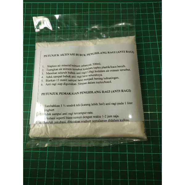 

HA Anti Ragi Yogurt (Bahan Tambahan Yogurt)