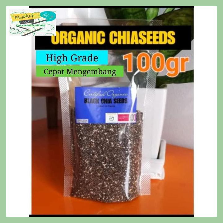 

79Tiy89F- Chia Seed (Black) Mexico 100Gr 568Tue7-