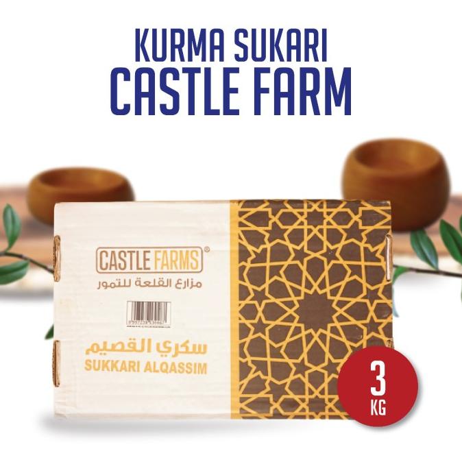 

%$%$%$%$] Kurma Sukari Castle Farm 3kg - sukari premium 3kg - castlefarm sukari