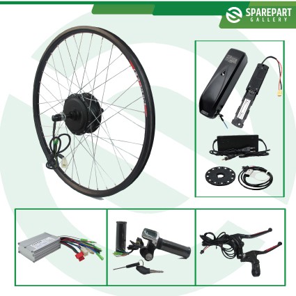 Komplit set Ebike kit 36v350w Sepeda Listrik