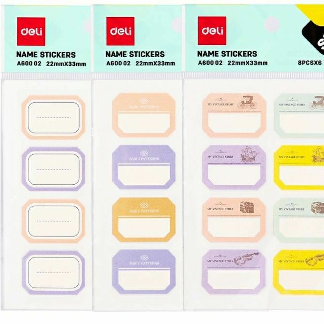 

name sticker / stiker nama