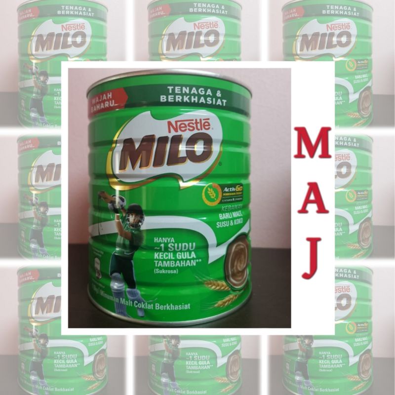 

NESTLE MILO ACTIV-GO CHOCOLATE MALT POWDER Tin 1.5kg