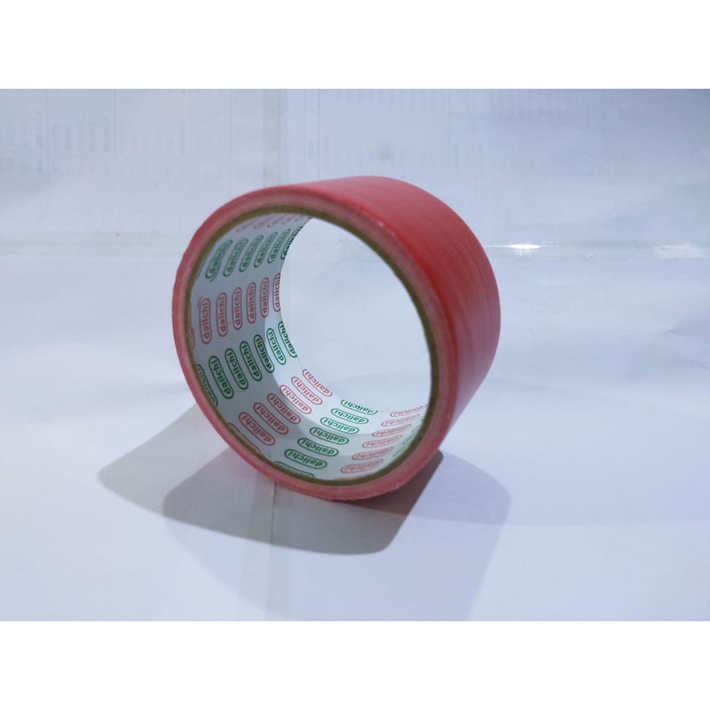 

LAKBAN ISOLASI TAPE Cloth Tape 2" x 5M Red Daiichi SOLAS TAPE SOLASI