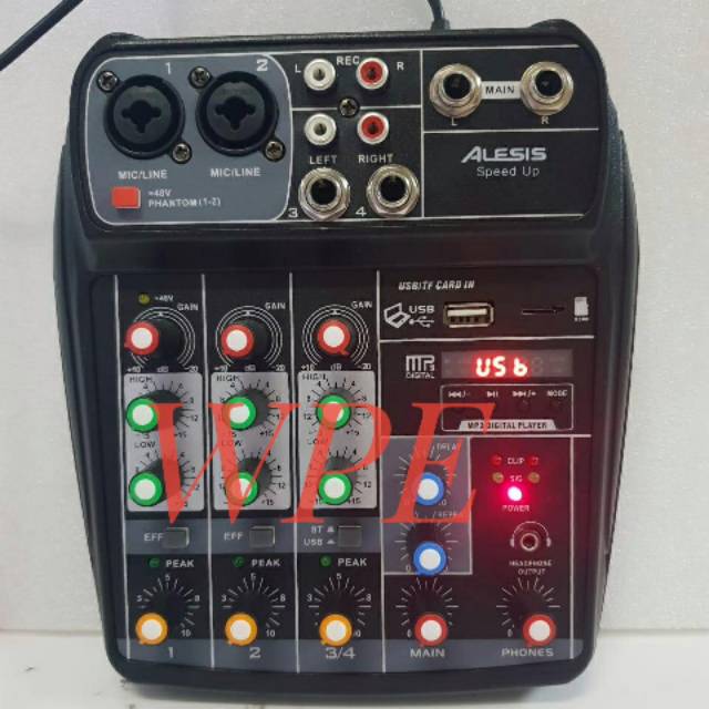 Mixer Audio ALESIS Speed Up 4 AL4 4Channel USB, Bluetooth Original