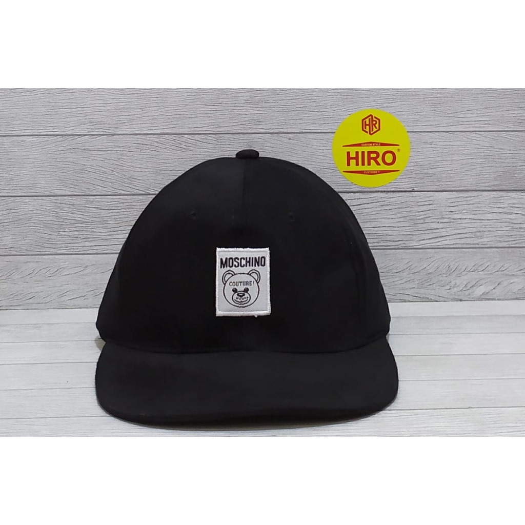 [COD]Topi Distro Pria/Topi Snapback Bordir MOSCINO New Model/Topi Keren