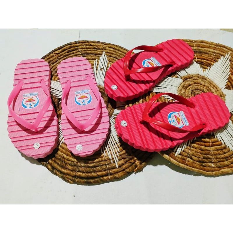 Sandal anak karakter sandal minimalis drmon abc06