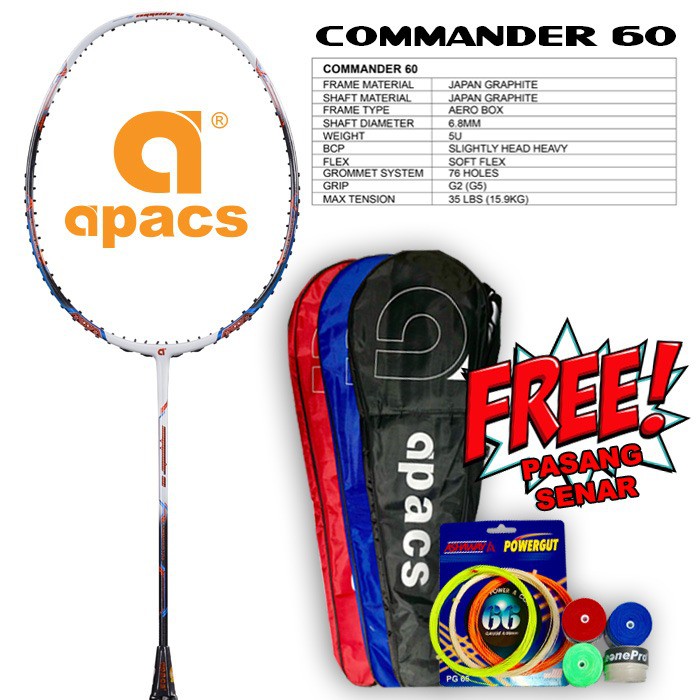 Raket Badminton APACS - Commander 60