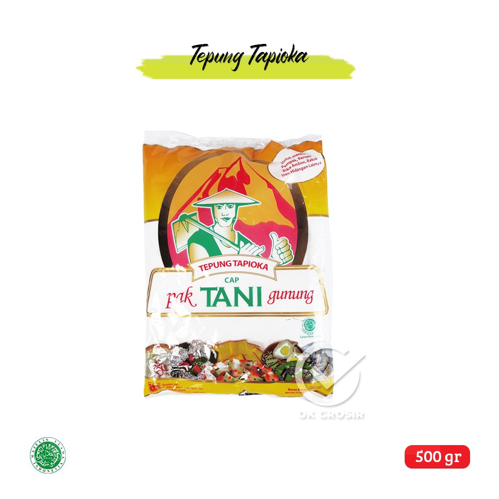 

Tepung Tapioka Sagu Tani (500 gr)