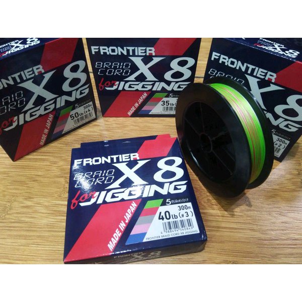 Penawaranspesial Senar PE YGK Frontier Braid Jigging X8 PE 3 Terjangkau