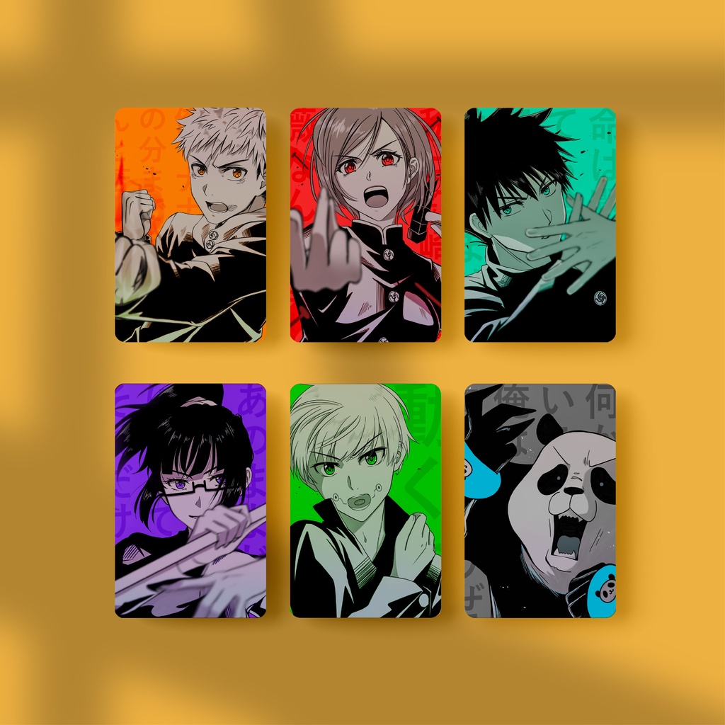 Photocard Jujutsu Kaisen | Photocard Anime