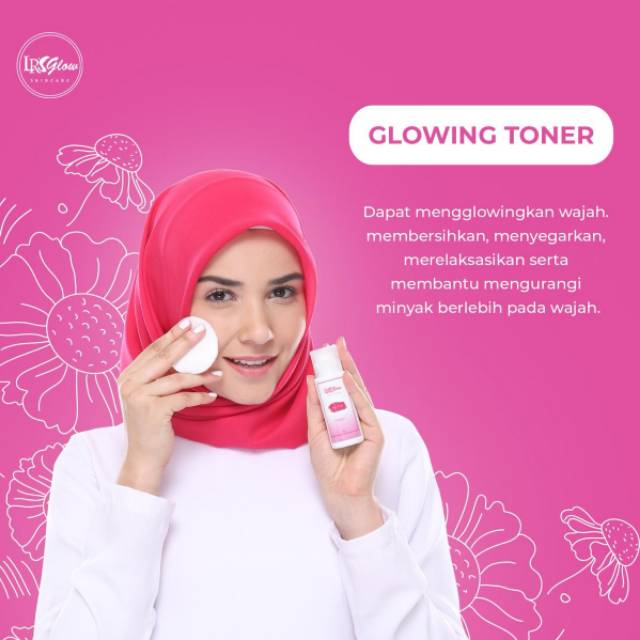 Glowing toner lrs glow/acne