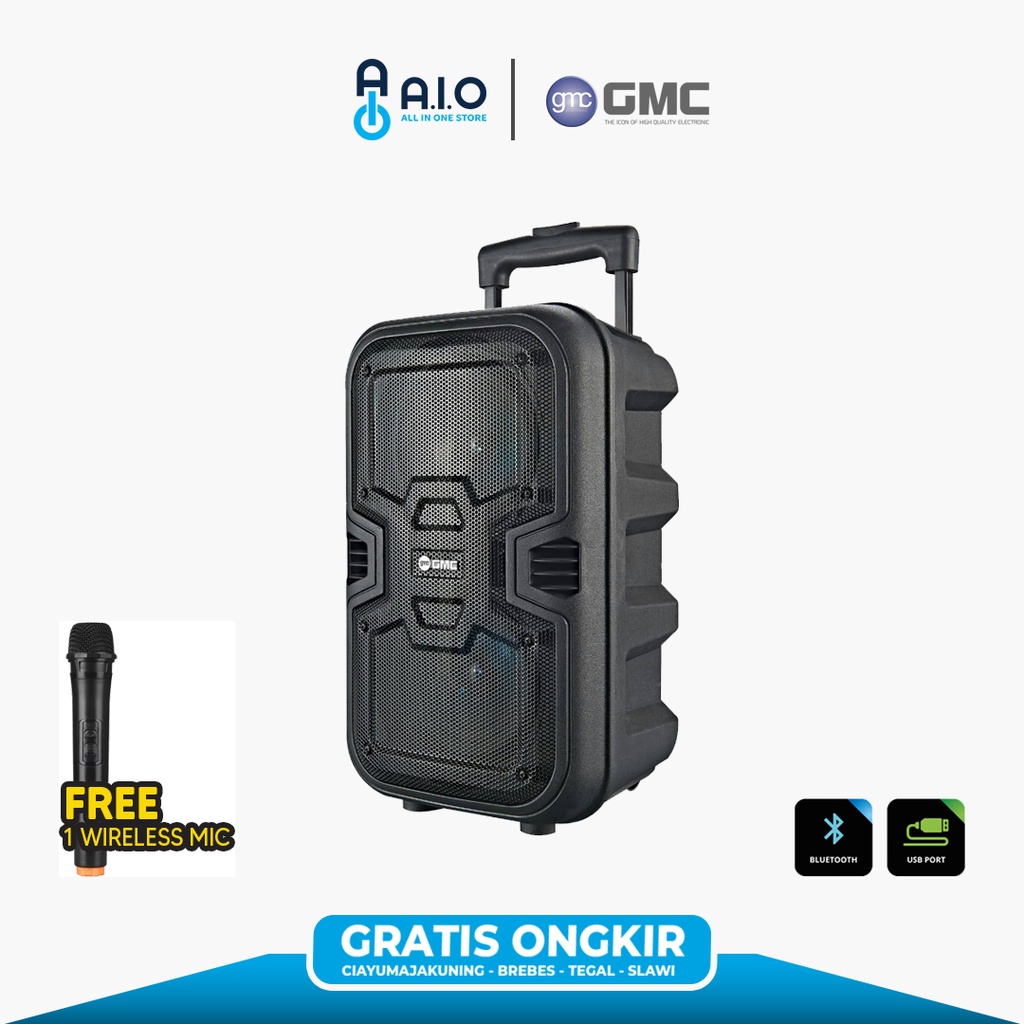 GMC SPEAKER BLUETOOTH 897I + MIC | TERMURAH + GRATIS ONGKOS KIRIM*