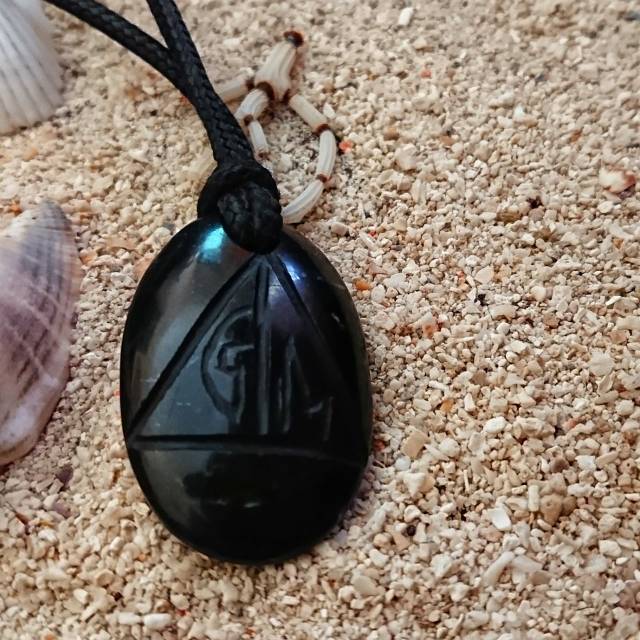 Kalung Pendant Wulung GM Giok Asli