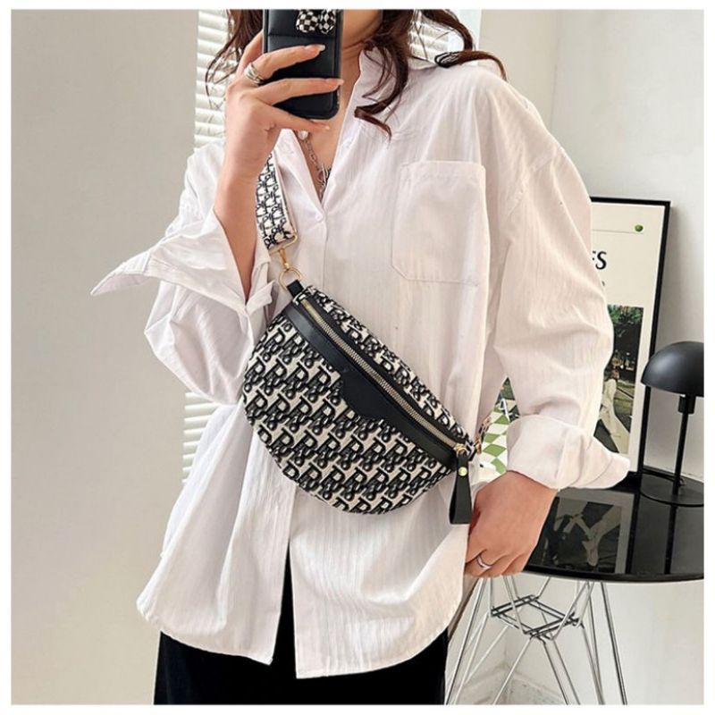 Tas Murah cewe/ Tas pinggang & Bahu Wanita/ Tas Impor