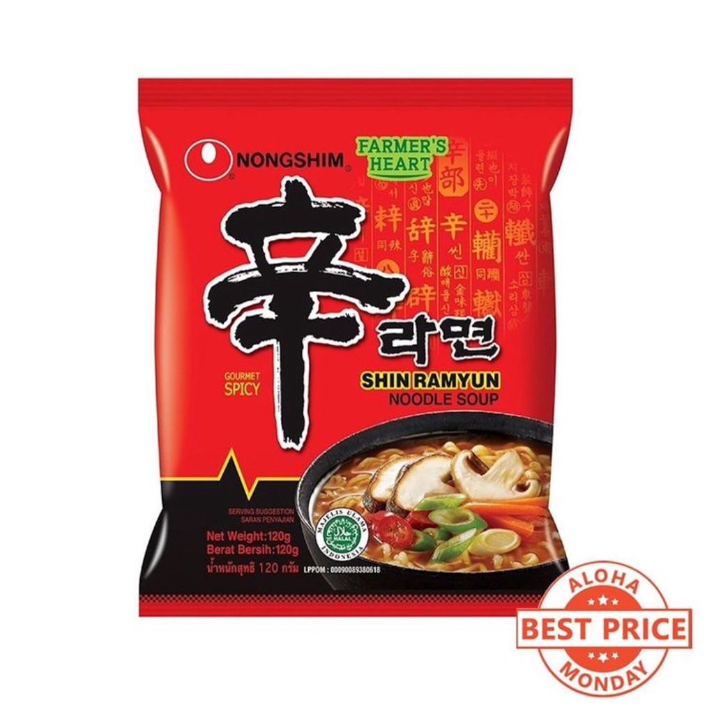 

NONGSHIM - SEMUA VARIAN MIE KOREA (SHIN RAMYUN/ NEOGURI/ CHAPAGHETTI/ VEGE/ CHAMPONG/ANSUNGTANGMYUN)